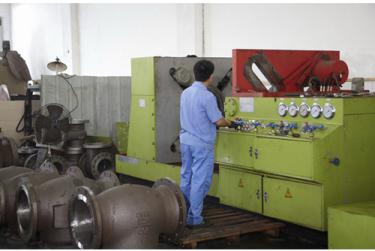 pressure test machine